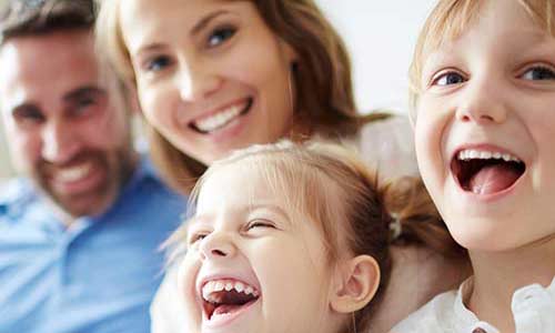 Happy Family with smile